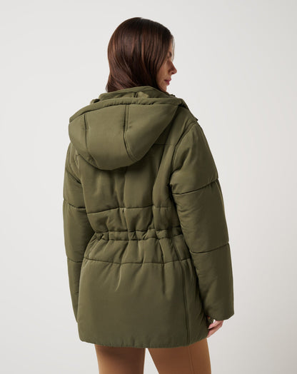 Travis Mathew Outlets Mont Blanc Hood Puffer Women