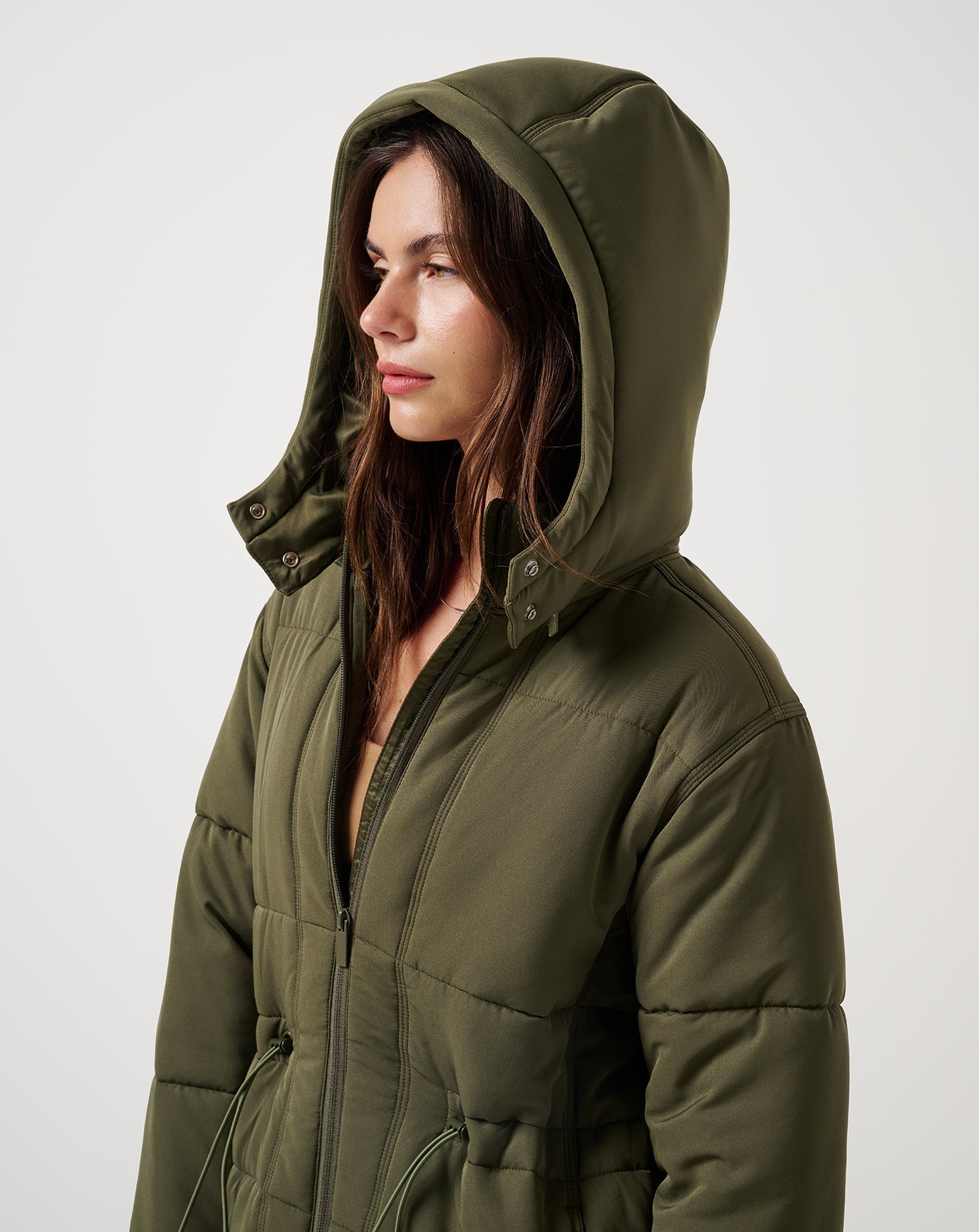 Travis Mathew Outlets Mont Blanc Hood Puffer Women