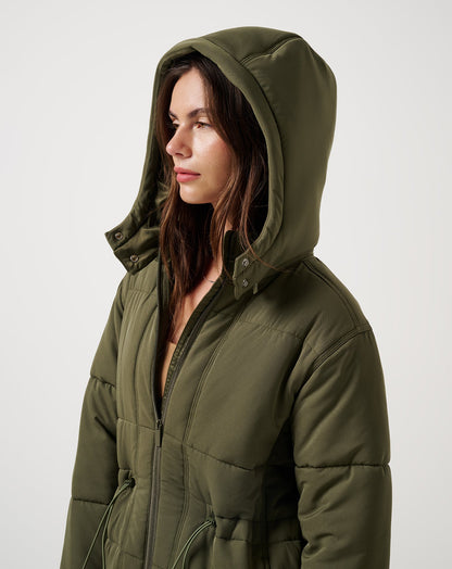 Travis Mathew Outlets Mont Blanc Hood Puffer Women