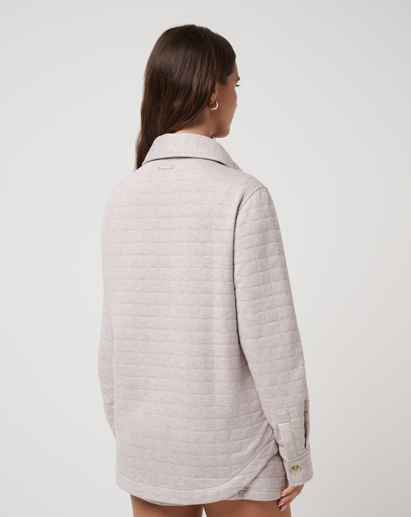 Travis Mathew US Cloud Coastal Quilted Shacket Women