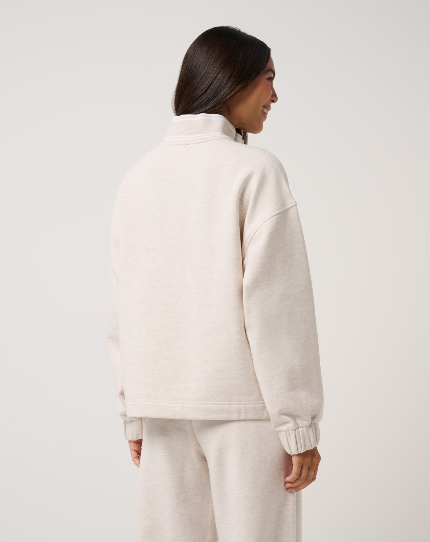 Travis Mathew Discount Cloud Fleece Clubside Half Zip Women
