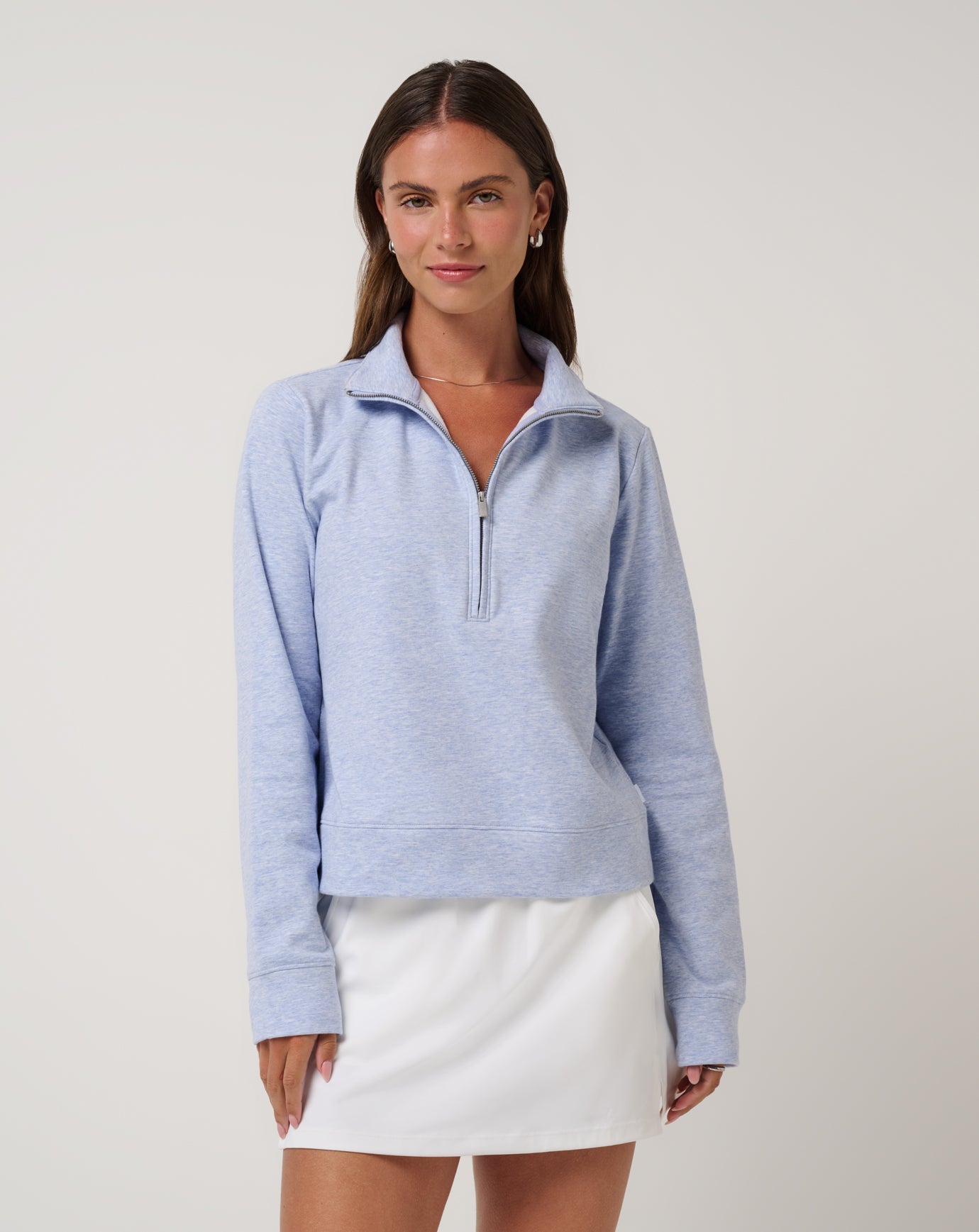 Travis Mathew Outlets Cloud Fleece Half Zip 2.0 Women|Golf