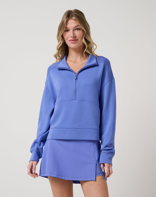 Travis Mathew For Sale Skyloft Soft Half Zip 2.0 Women|Golf