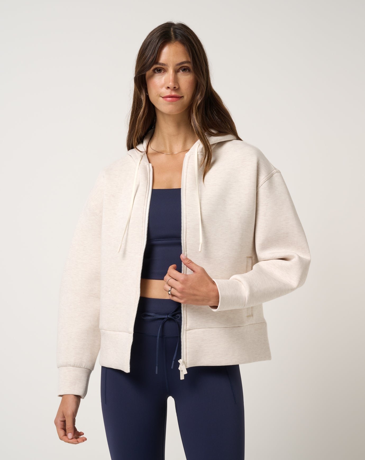 Travis Mathew Outlets Cloudscape Zip Hood Women