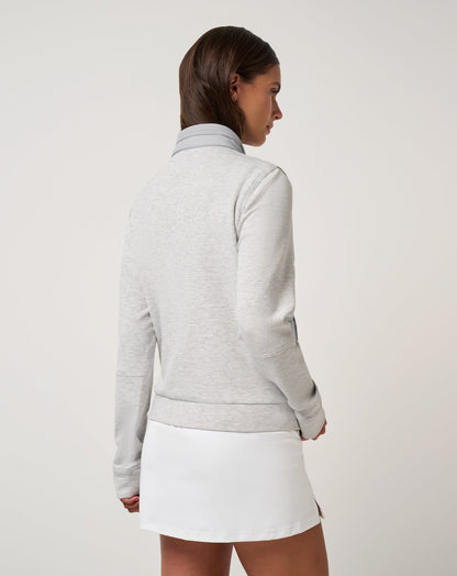 Travis Mathew For Sale Skyloft Soft Espresso Martini Full Zip Women|Golf
