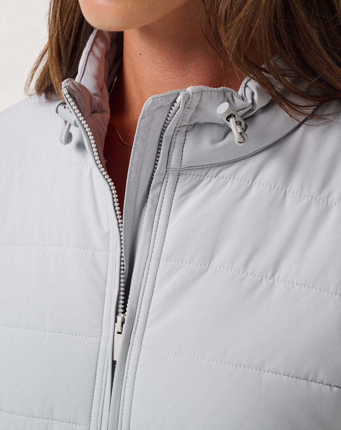 Travis Mathew For Sale Skyloft Soft Espresso Martini Full Zip Women|Golf