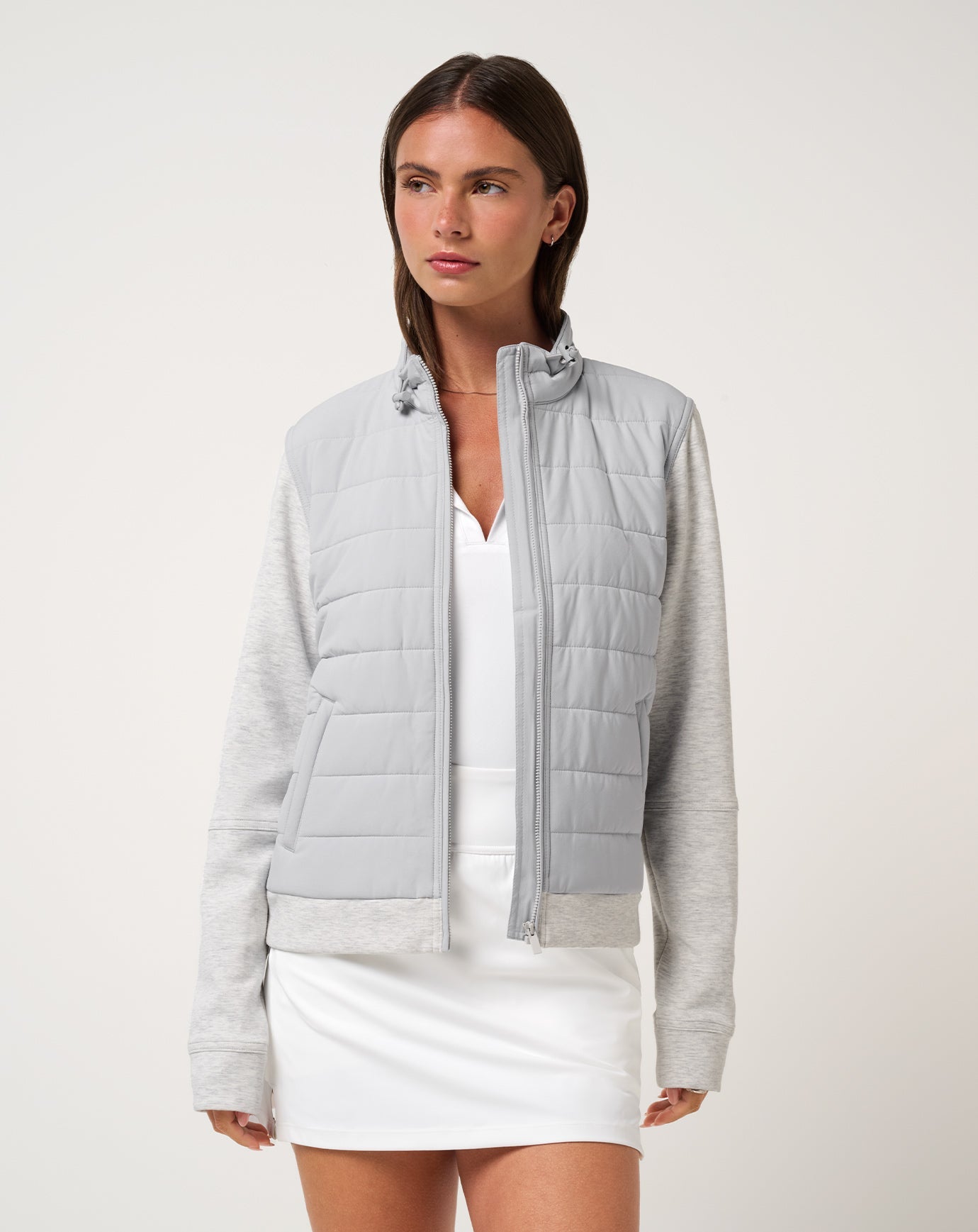 Travis Mathew For Sale Skyloft Soft Espresso Martini Full Zip Women|Golf