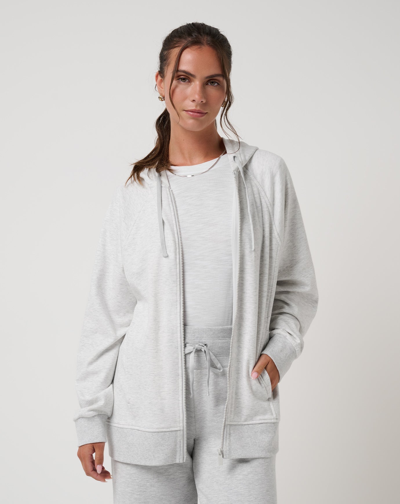 Travis Mathew Online Off Script 2.0 Cloud Full Zip Hoodie Women