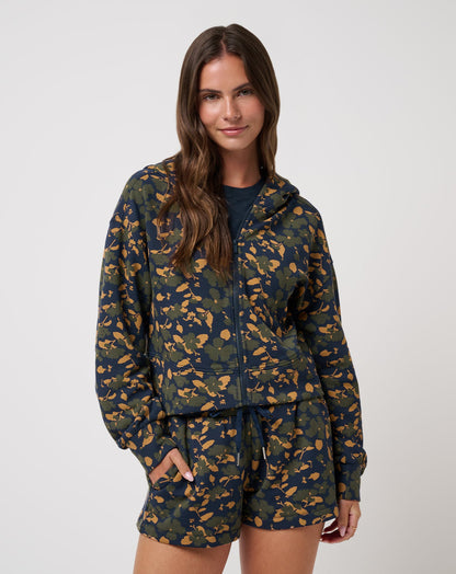 Travis Mathew For Sale Cloud Fleece Printed Hoodie Women