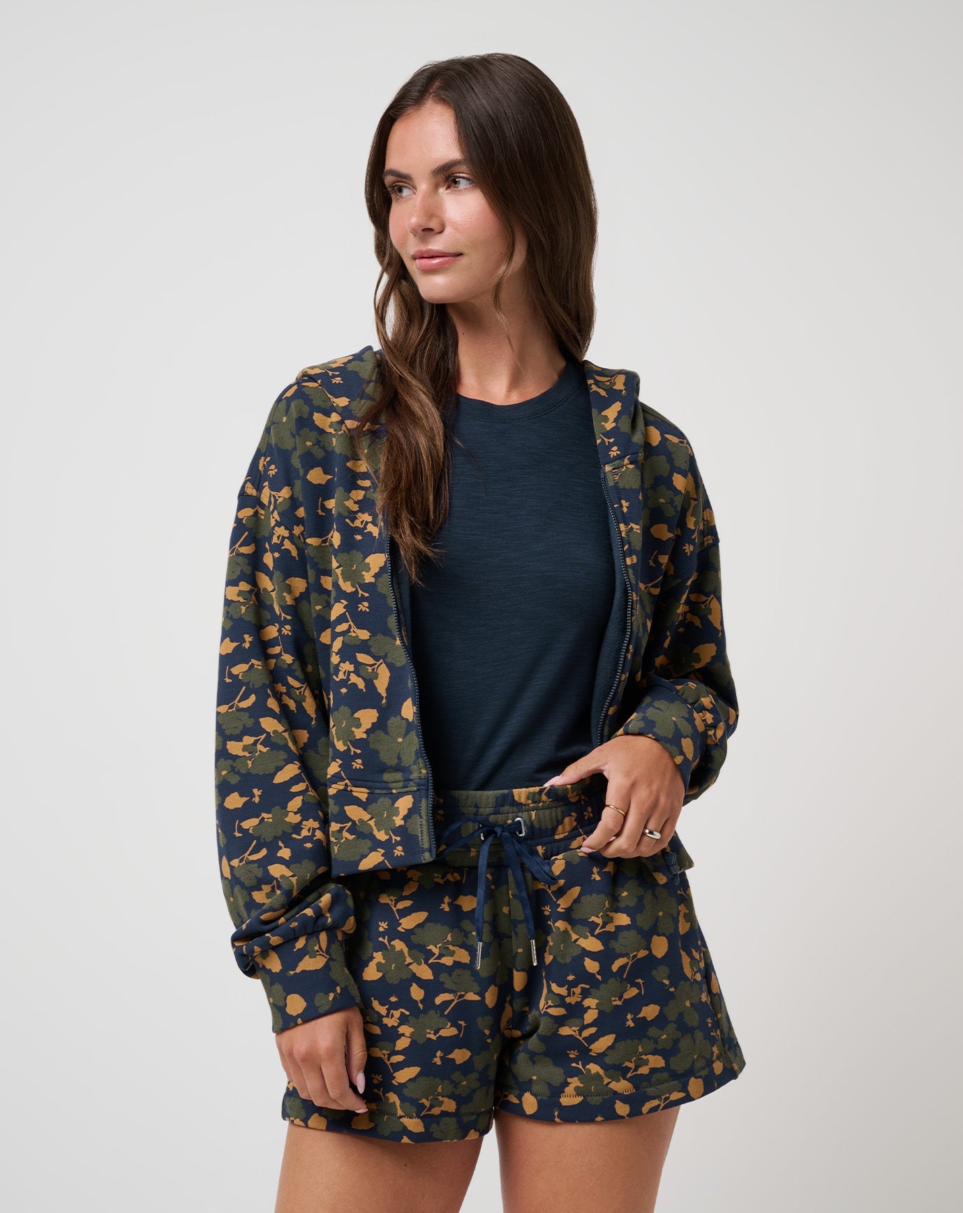 Travis Mathew For Sale Cloud Fleece Printed Hoodie Women