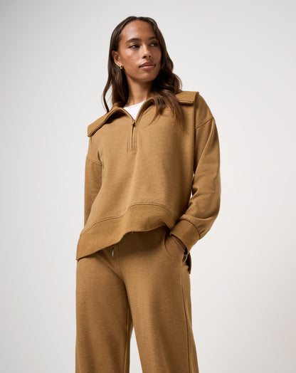 Travis Mathew Discount Save The Day Cloud Half Zip 2.0 Women