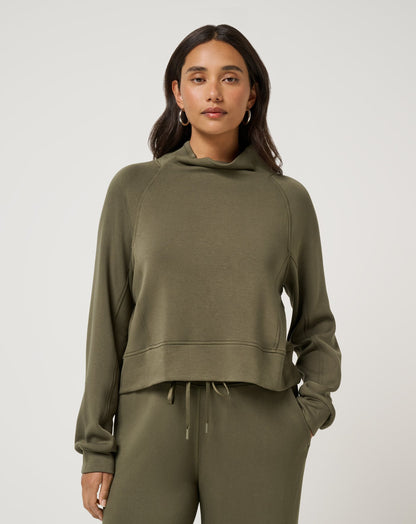 Travis Mathew US Skyloft Soft Funnel Neck Women