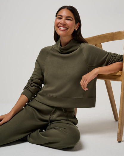 Travis Mathew US Skyloft Soft Funnel Neck Women