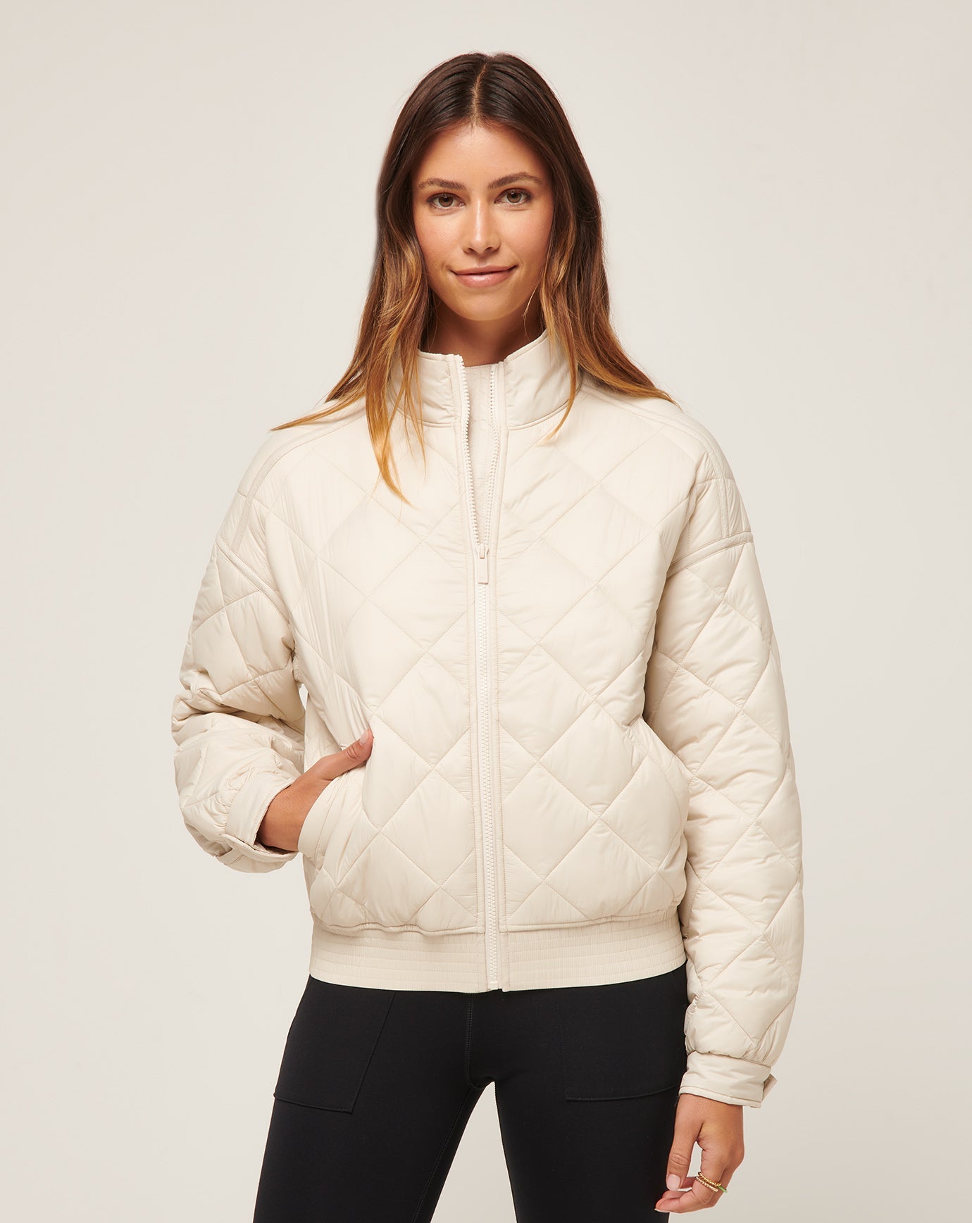 Travis Mathew US Lights At Night Quilted Jacket Women