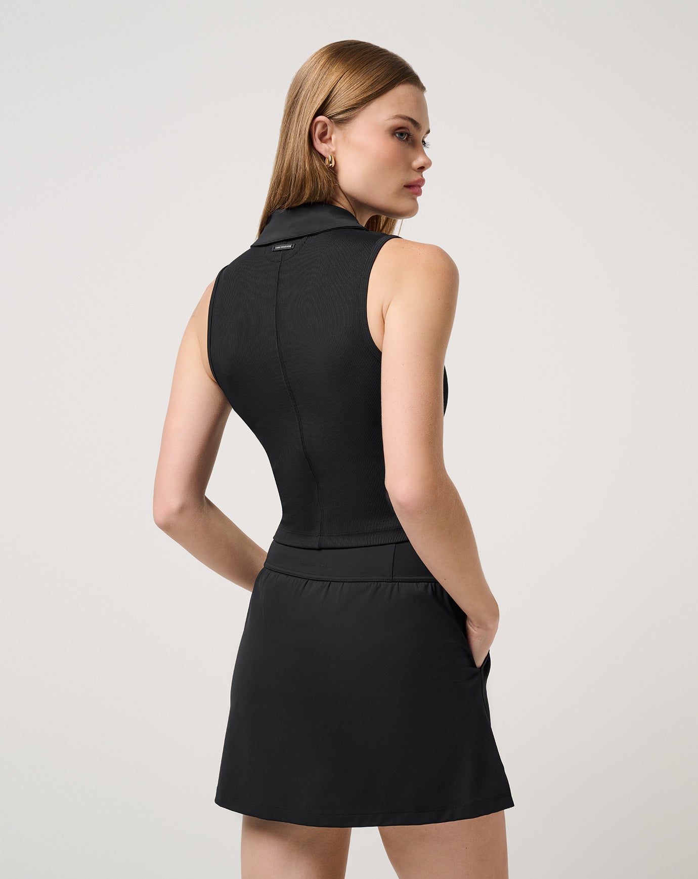 Travis Mathew For Sale Moveknit Rib Zip Polo Women|Golf