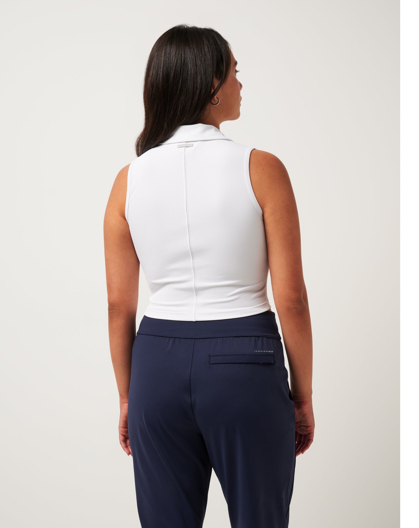 Travis Mathew US Moveknit Rib Zip Polo Women|Golf