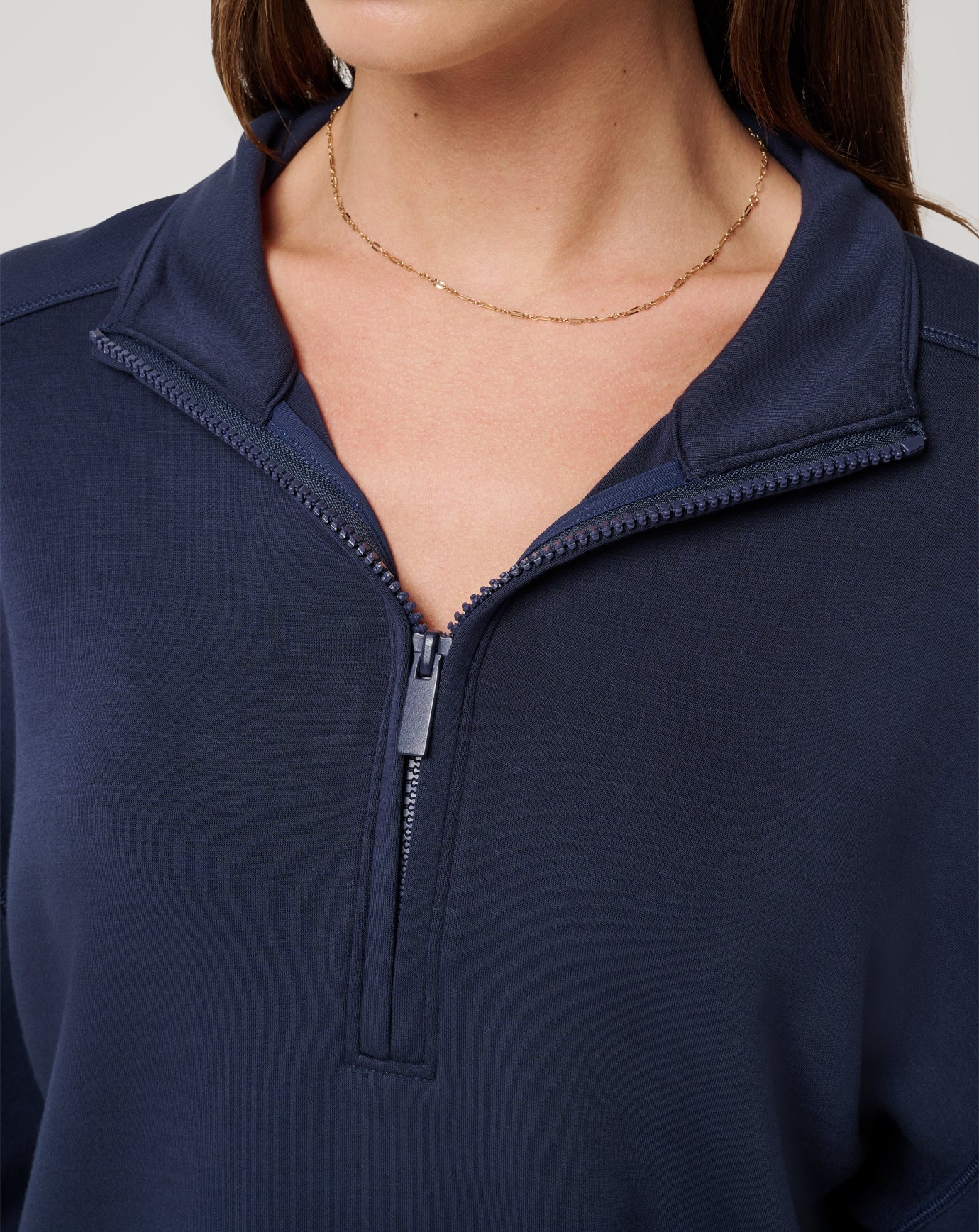Travis Mathew Discount Skyloft Soft Echo Half Zip Women|Golf