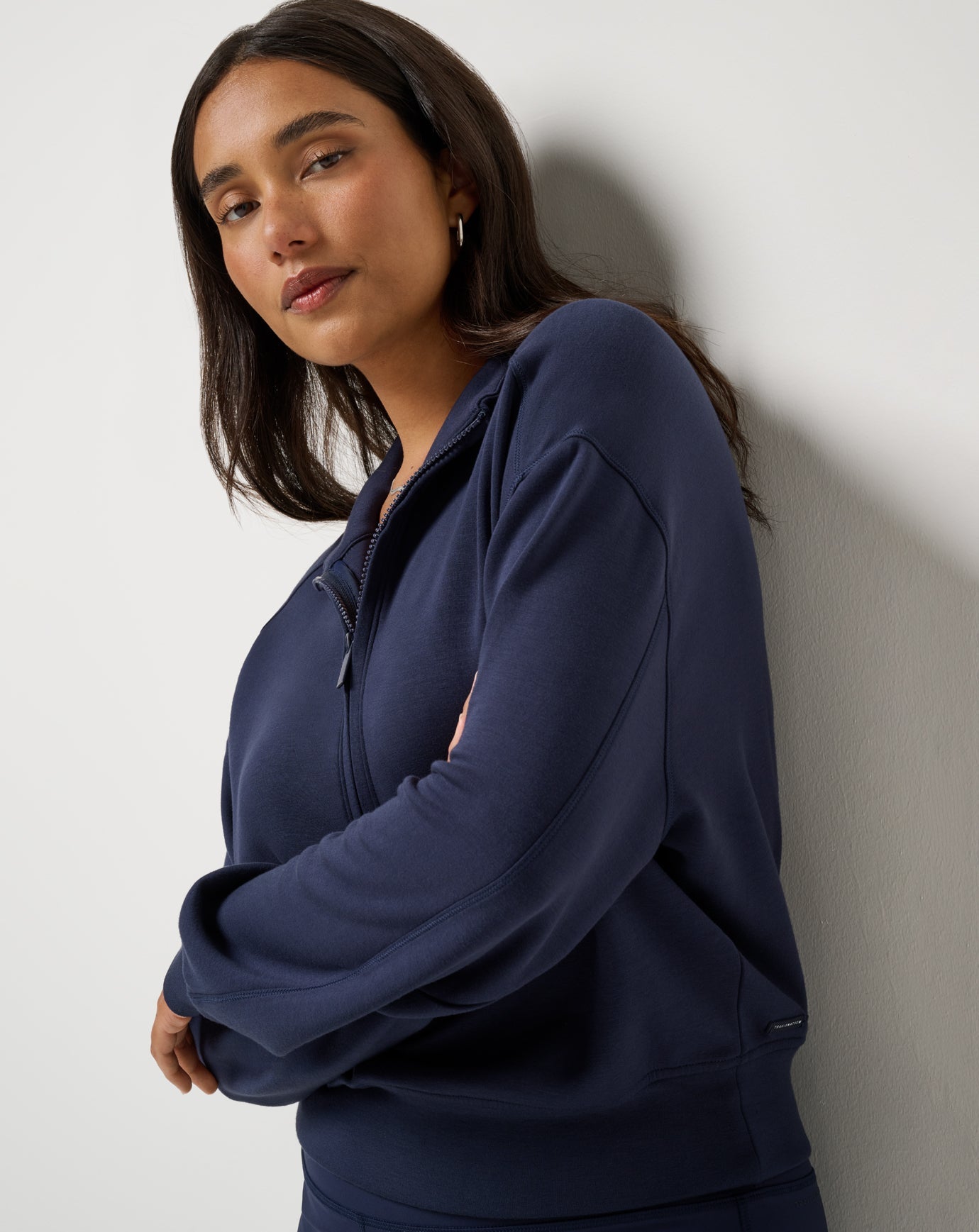 Travis Mathew Discount Skyloft Soft Echo Half Zip Women|Golf