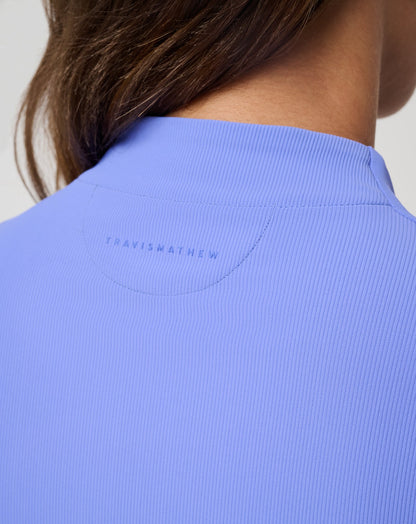 Travis Mathew Discount Moveknit Rib Limitless Top Women|Golf