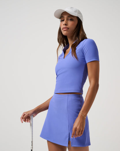 Travis Mathew Discount Moveknit Rib Limitless Top Women|Golf