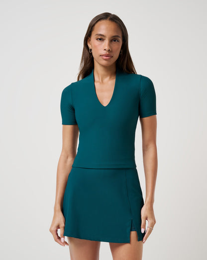 Travis Mathew For Sale Moveknit Rib Limitless Top Women|Golf
