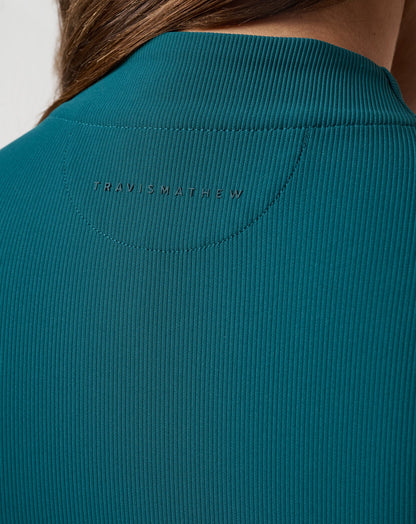 Travis Mathew For Sale Moveknit Rib Limitless Top Women|Golf