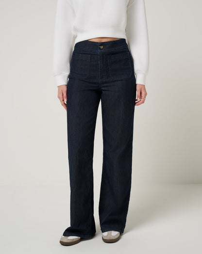 Travis Mathew Discount Everyday Denim Long Pant Women