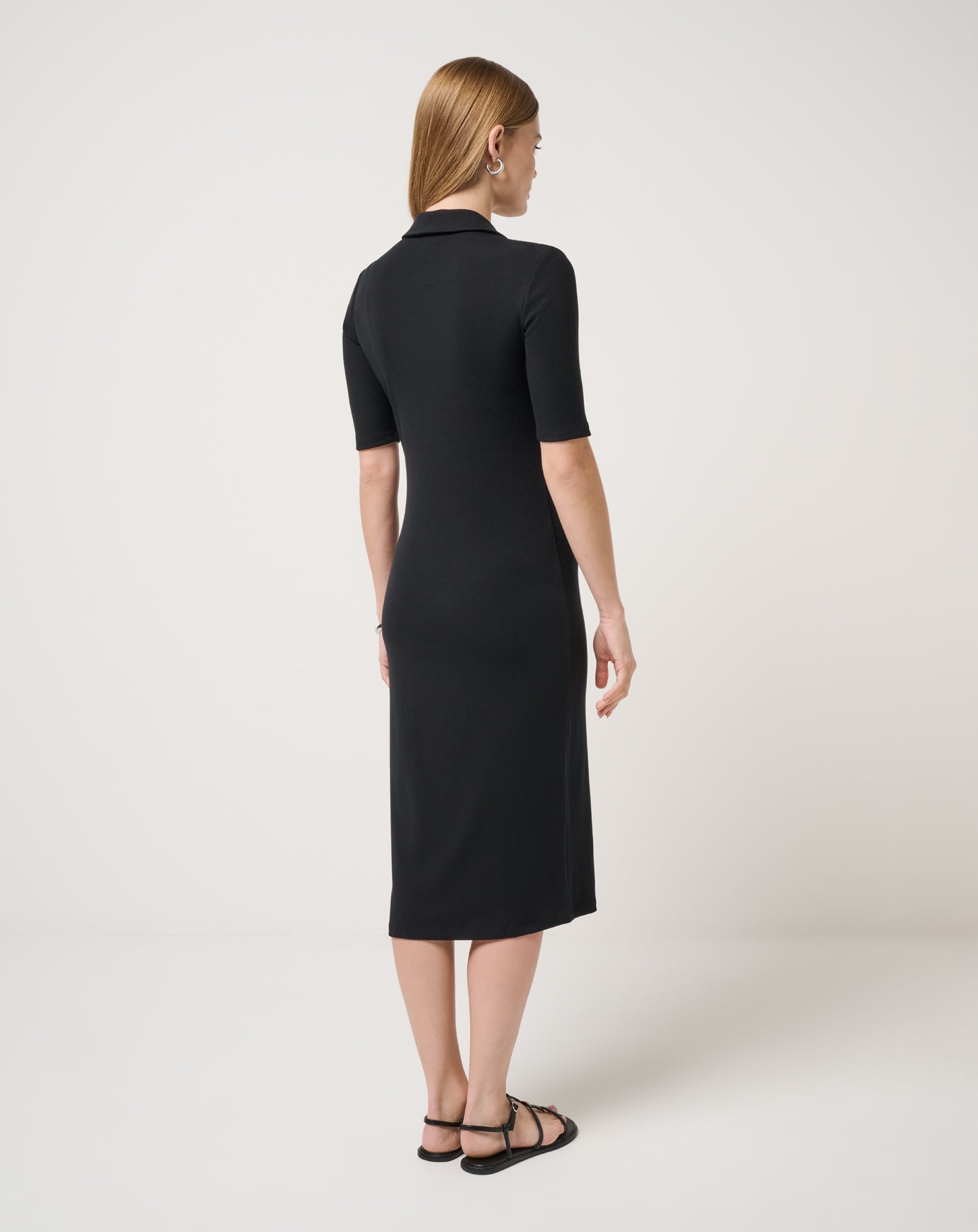 Travis Mathew Sale Cloud Rib Polo Midi Dress Women