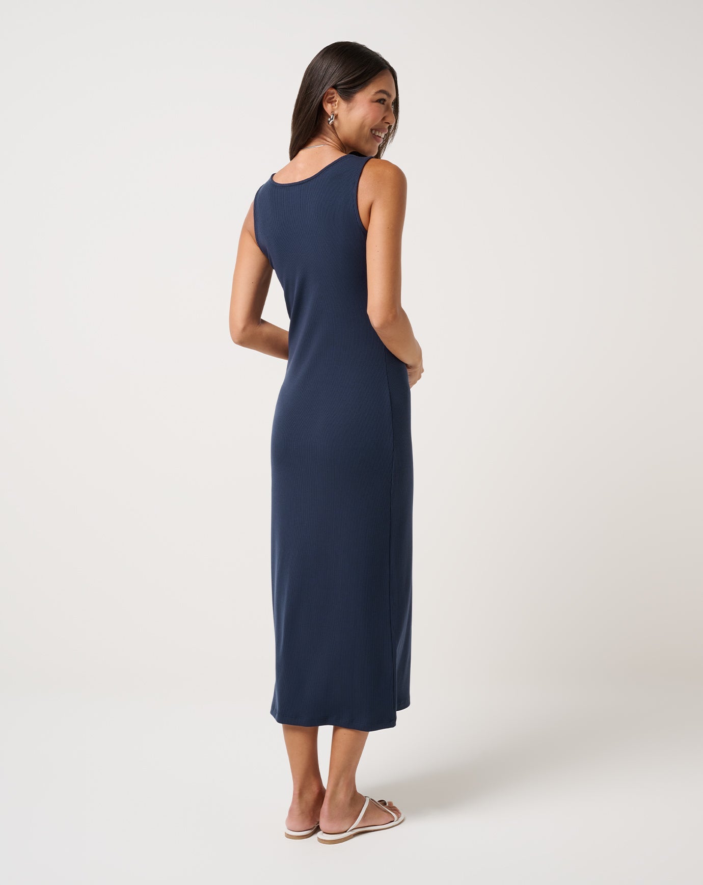 Travis Mathew Discount Cloud Rib Button Tank Dress Women