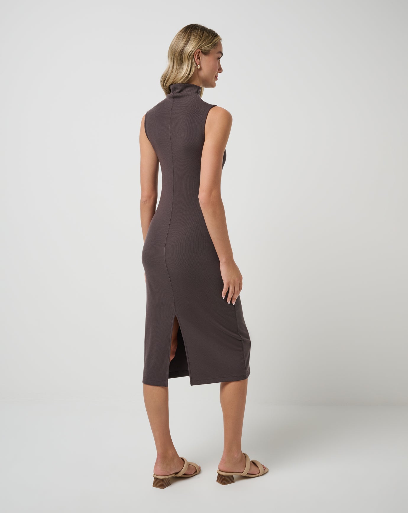 Travis Mathew US Cloud Rib Mock Neck Dress Women