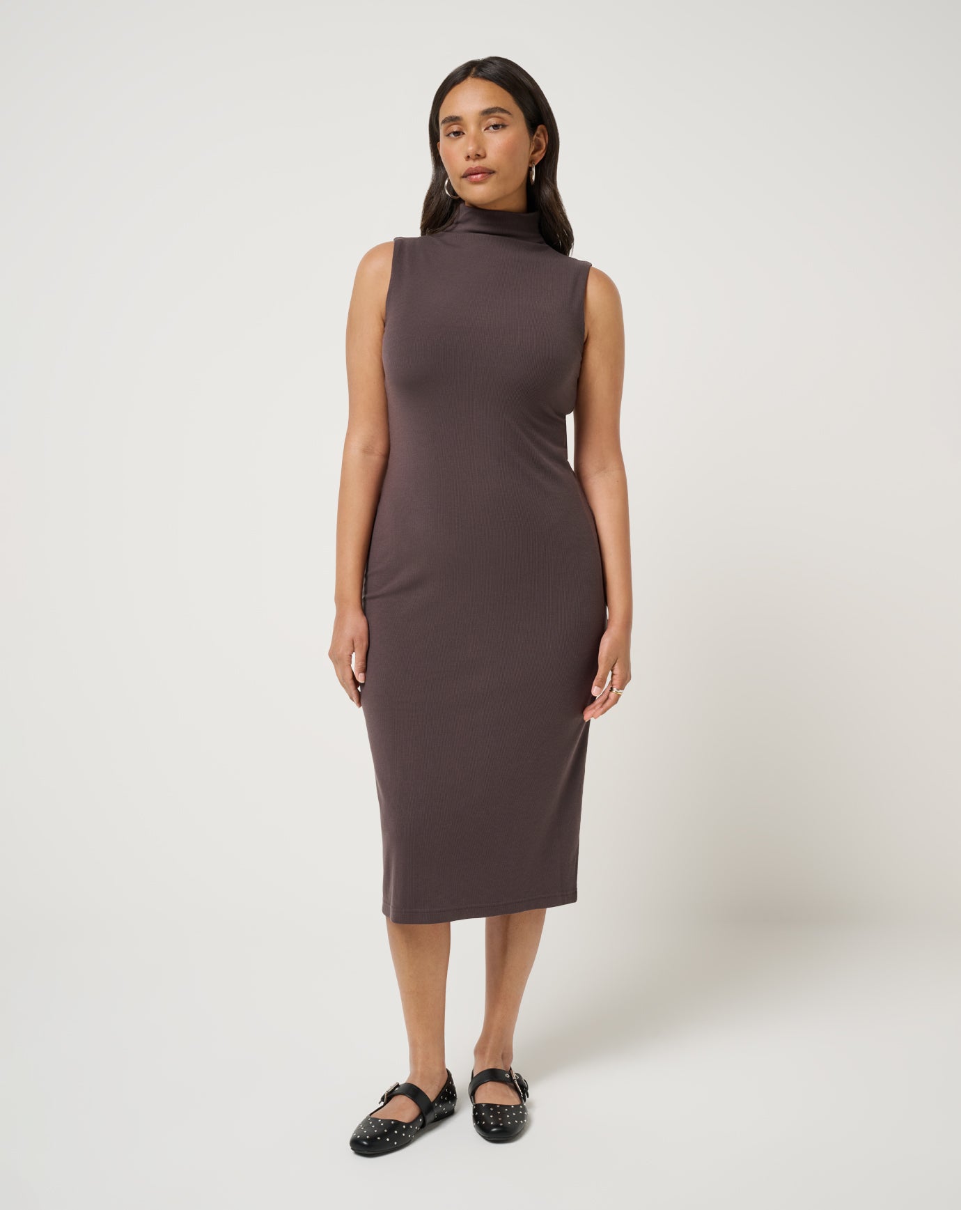Travis Mathew US Cloud Rib Mock Neck Dress Women
