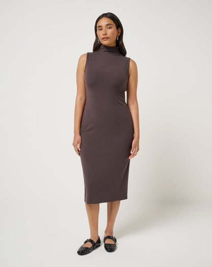 Travis Mathew US Cloud Rib Mock Neck Dress Women