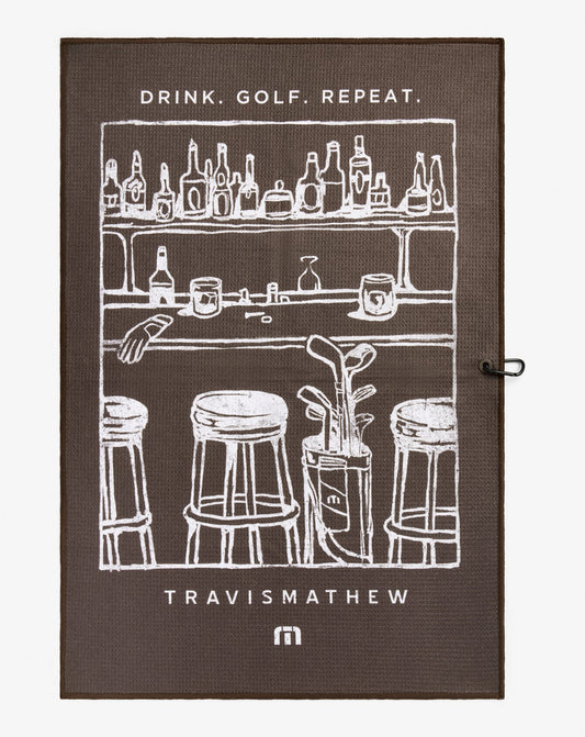 Travis Mathew For Sale Tasting Room Golf Towel Accessories|Golf
