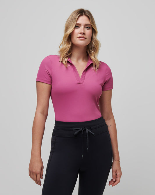 Travis Mathew US Moveknit Vneck Polo Golf