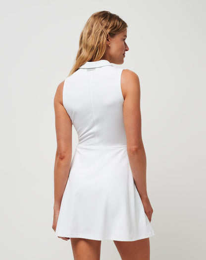 Travis Mathew Outlets Moveknit Sleeveless Polo Dress Golf