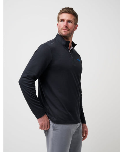 Travis Mathew For Sale Los Angeles Dodgers Time To Tailgate Quarter Zip Game Day|New