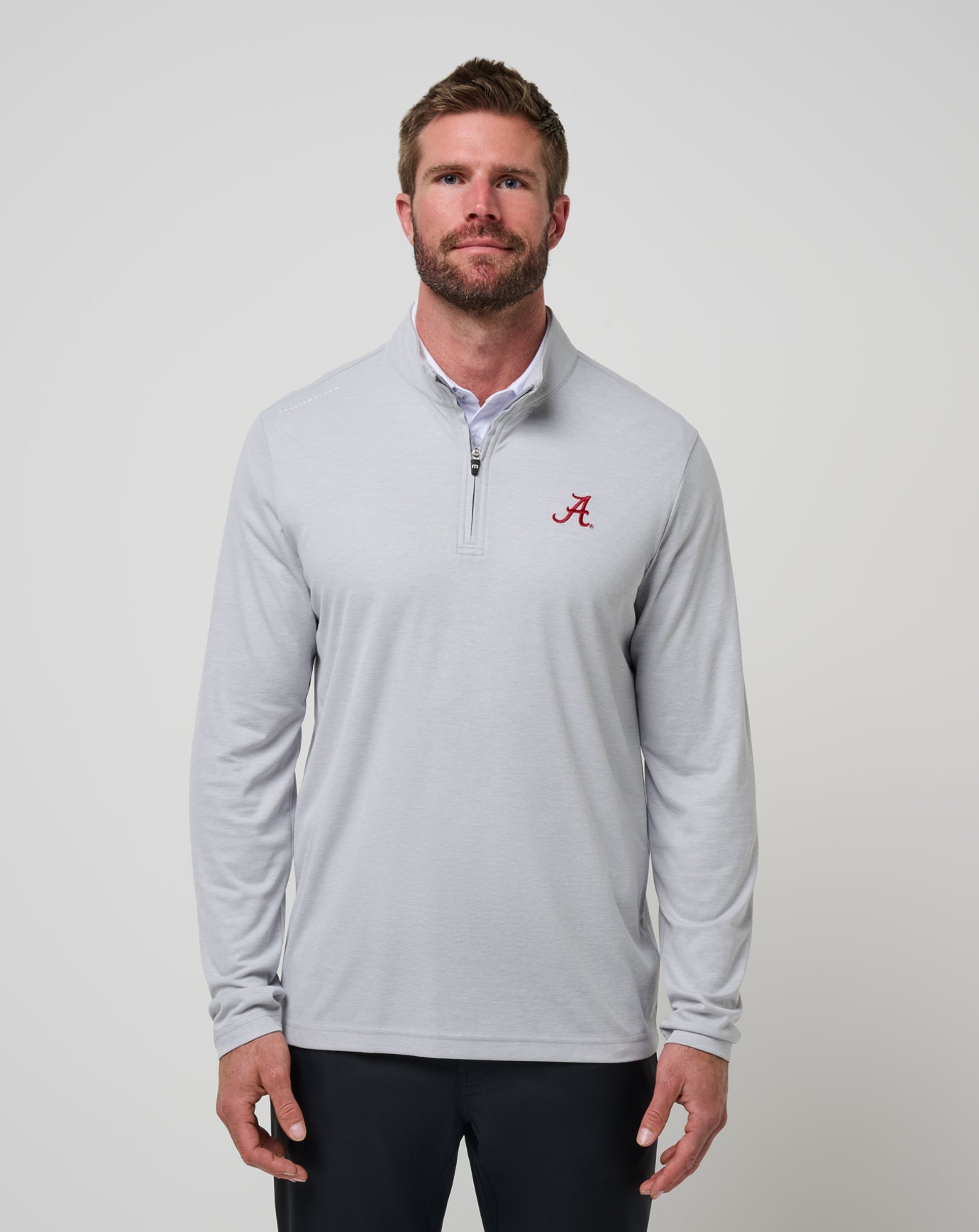 Travis Mathew Discount Alabama Time To Tailgate Quarter Zip Game Day|New