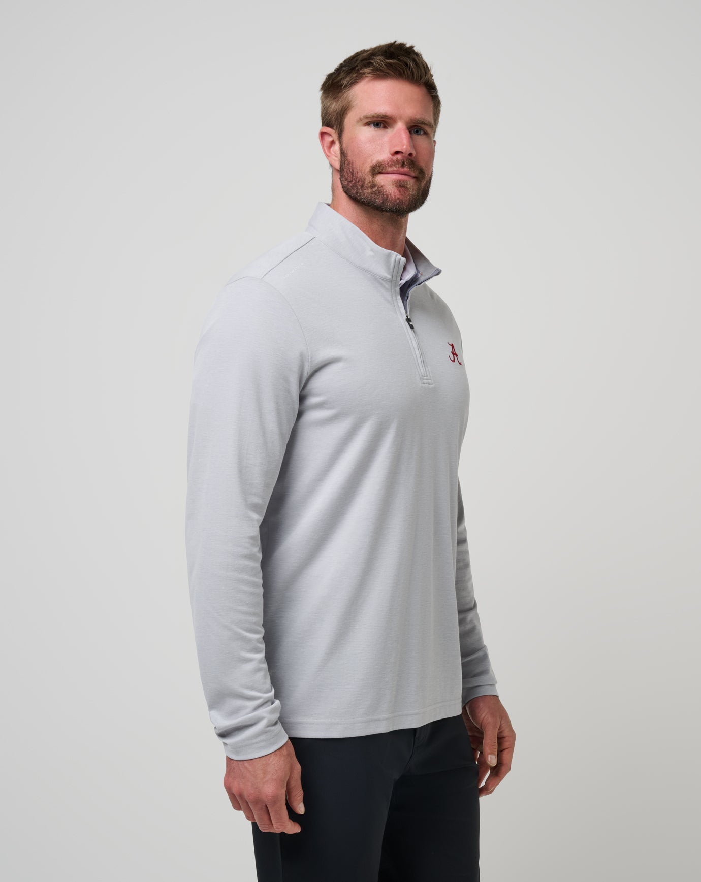 Travis Mathew Discount Alabama Time To Tailgate Quarter Zip Game Day|New