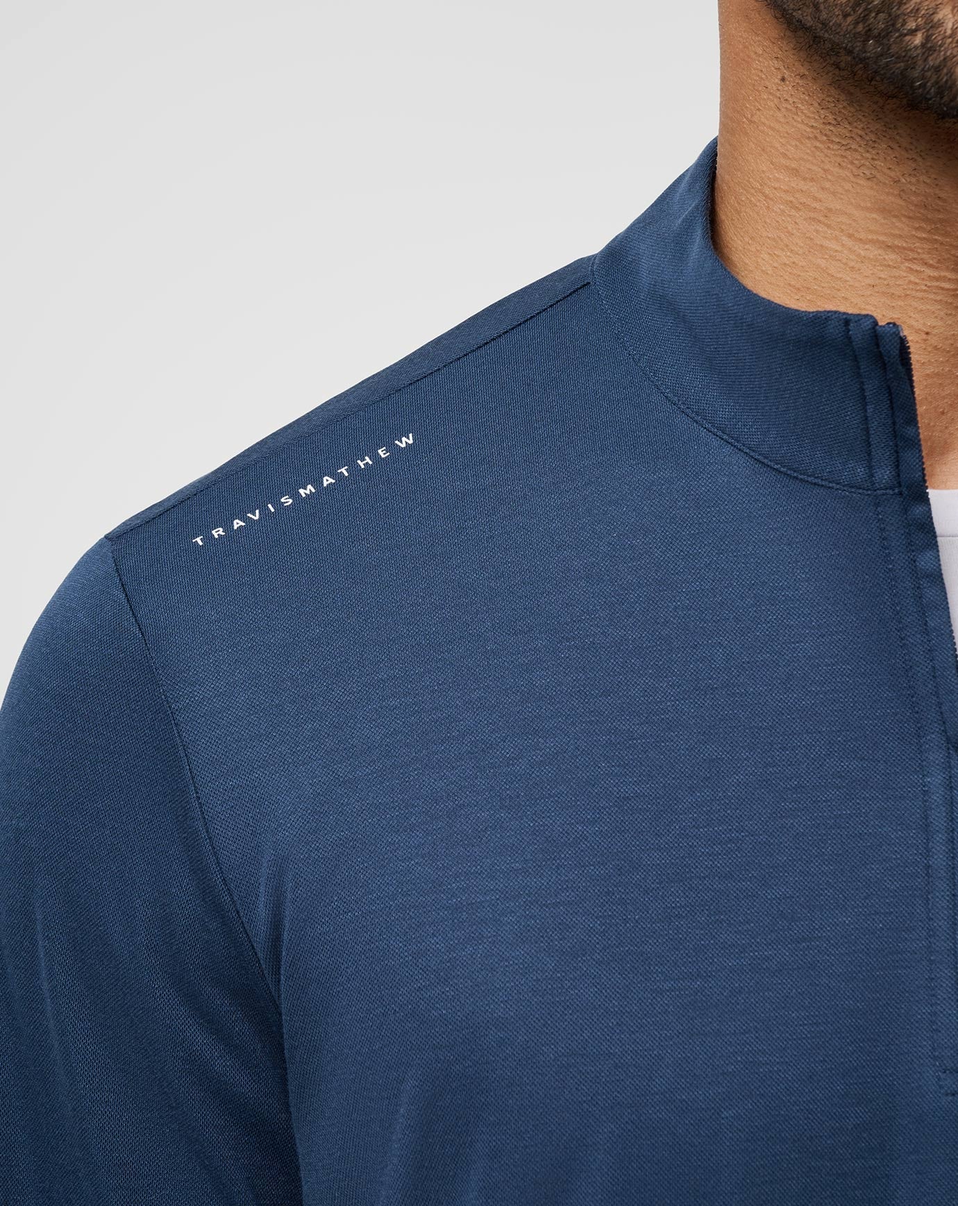 Travis Mathew Discount Mississippi Time To Tailgate Quarter Zip Game Day|New
