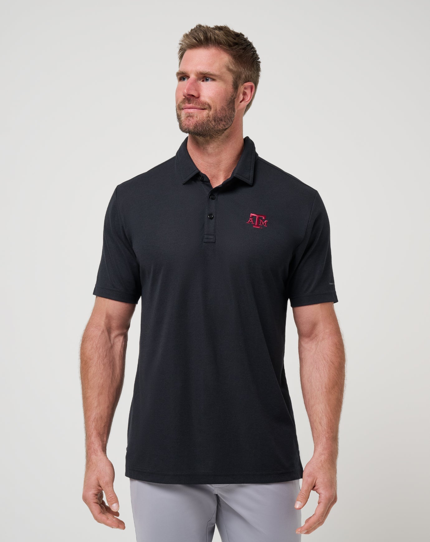 Travis Mathew Outlets Texas A&M School Pride Polo Game Day|New