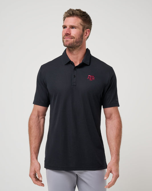Travis Mathew Outlets Texas A&M School Pride Polo Game Day|New