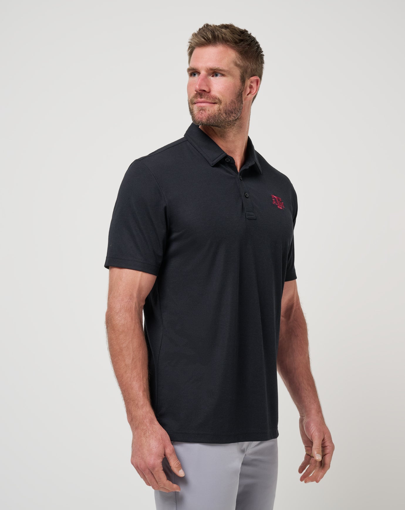 Travis Mathew Outlets Texas A&M School Pride Polo Game Day|New