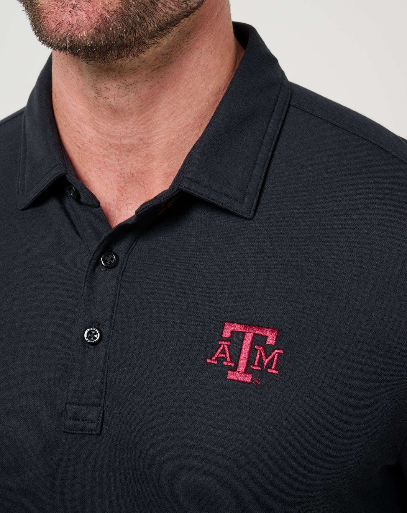 Travis Mathew Outlets Texas A&M School Pride Polo Game Day|New