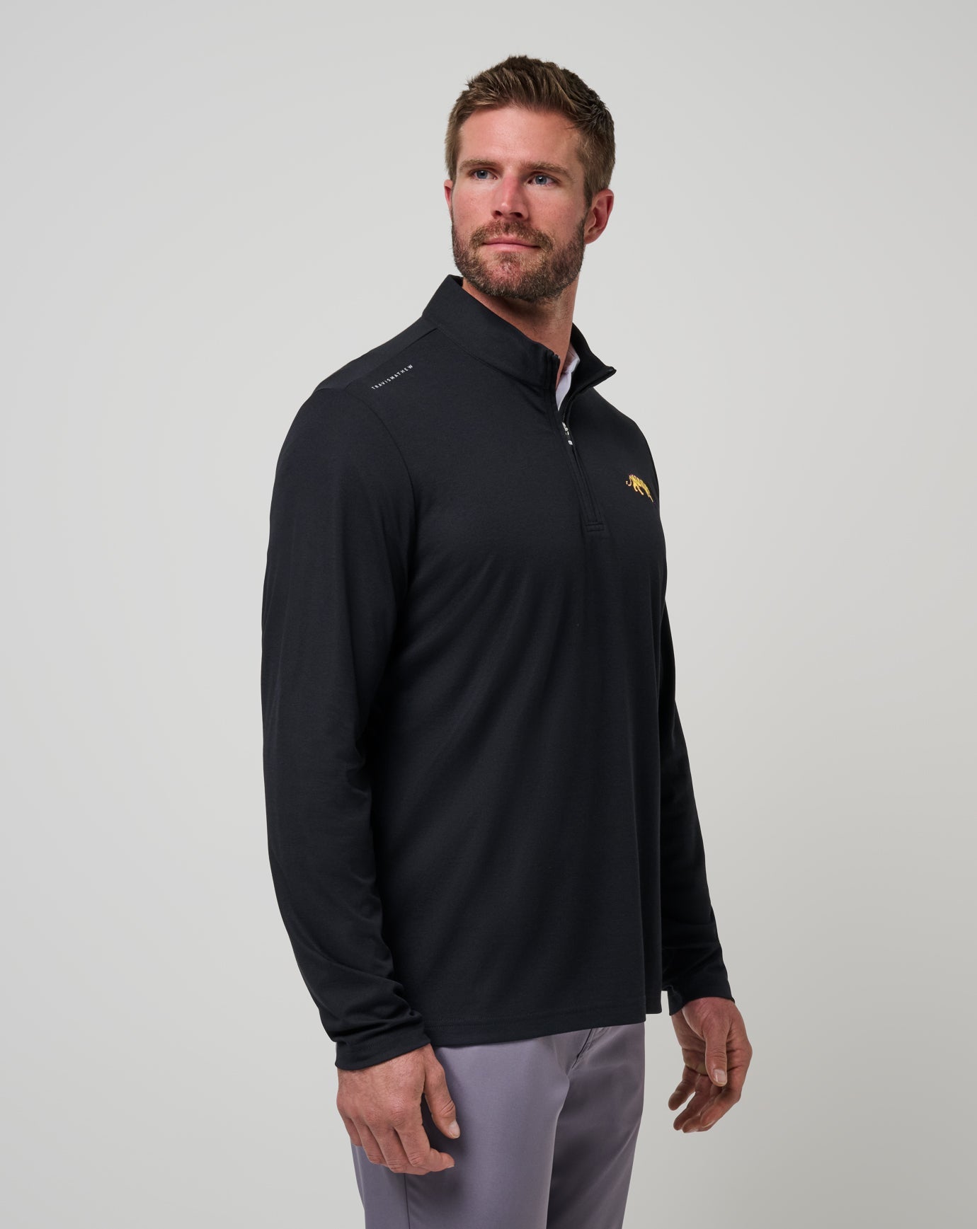 Travis Mathew For Sale LSU Time To Tailgate Quarter Zip Game Day|New