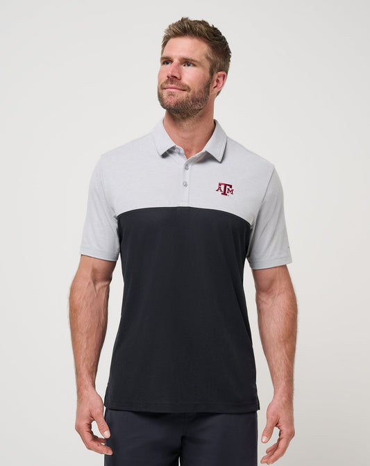 Travis Mathew Online Texas A&M Drop Back Polo Game Day|New