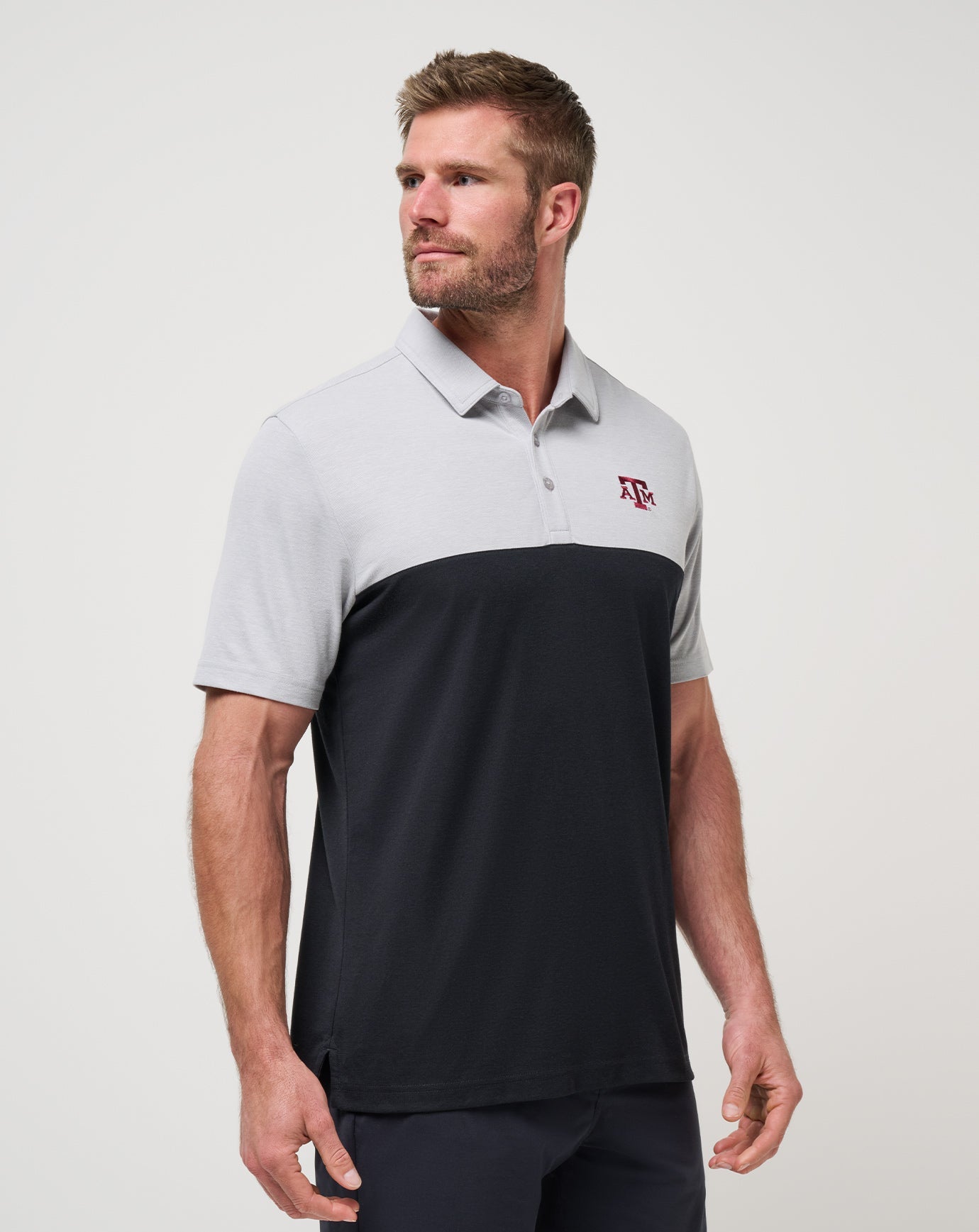 Travis Mathew Online Texas A&M Drop Back Polo Game Day|New