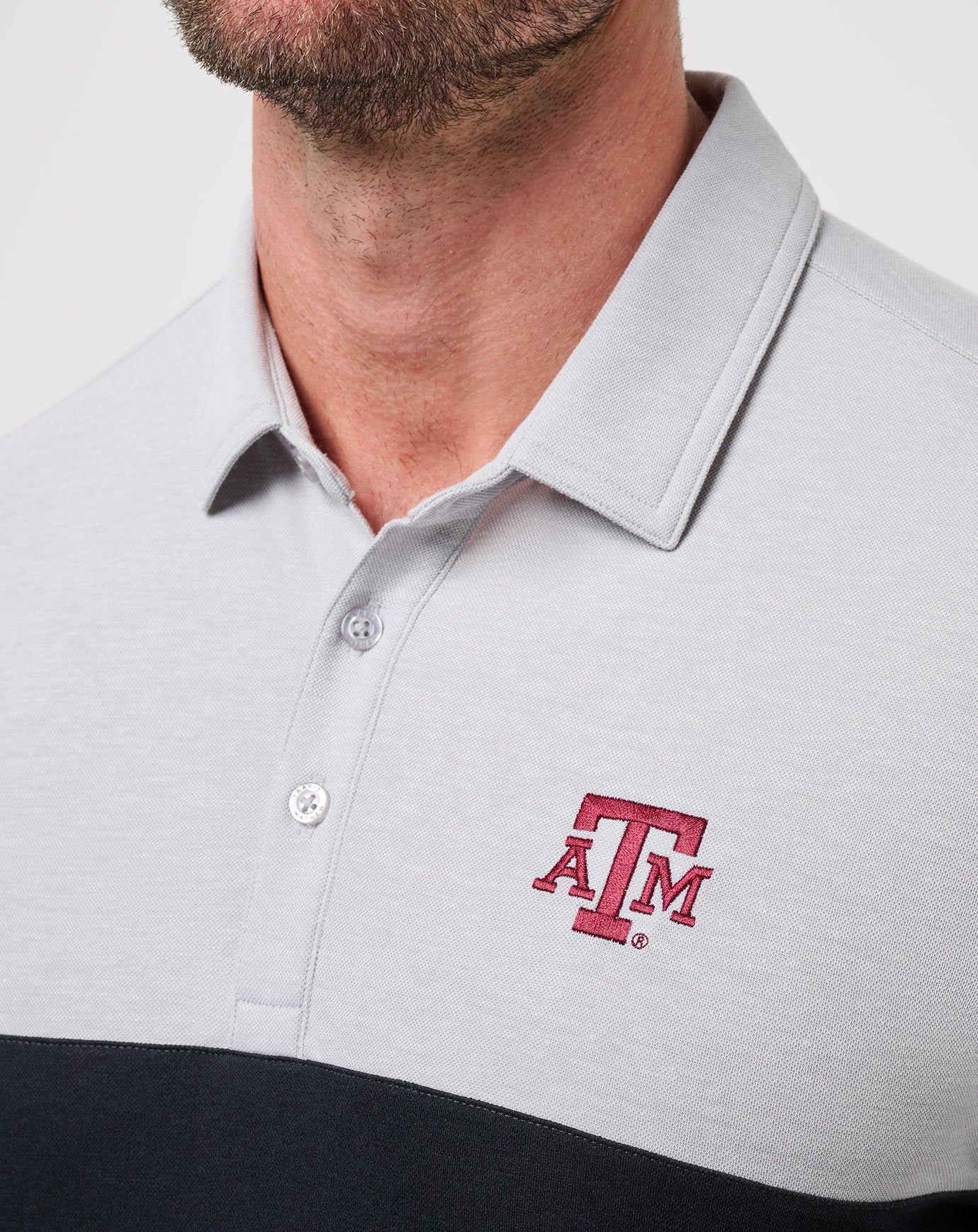 Travis Mathew Online Texas A&M Drop Back Polo Game Day|New