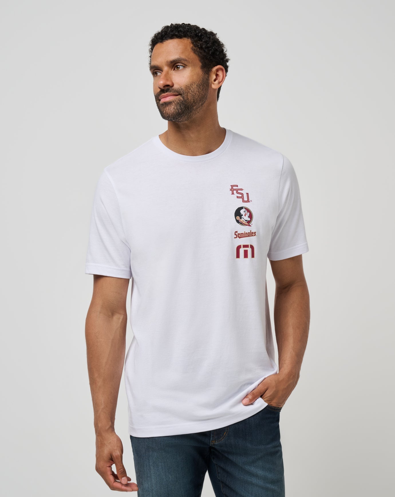 Travis Mathew Sale FSU Playoffs 2.0 Tee Game Day|New