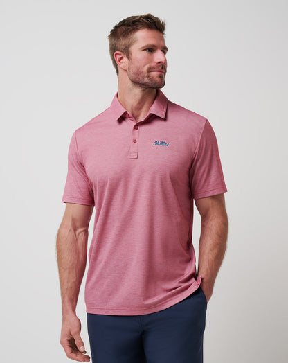 Travis Mathew US Mississippi School Pride Polo Game Day|New