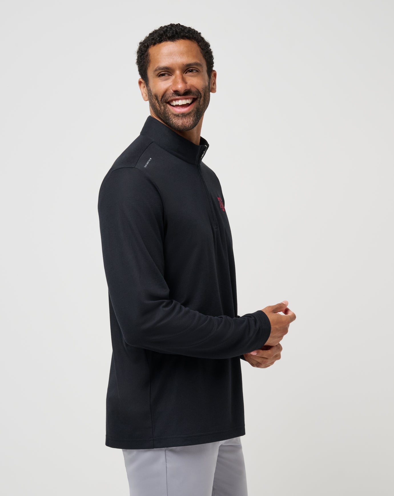 Travis Mathew Discount Texas A&M Time To Tailgate Quarter Zip Game Day|New